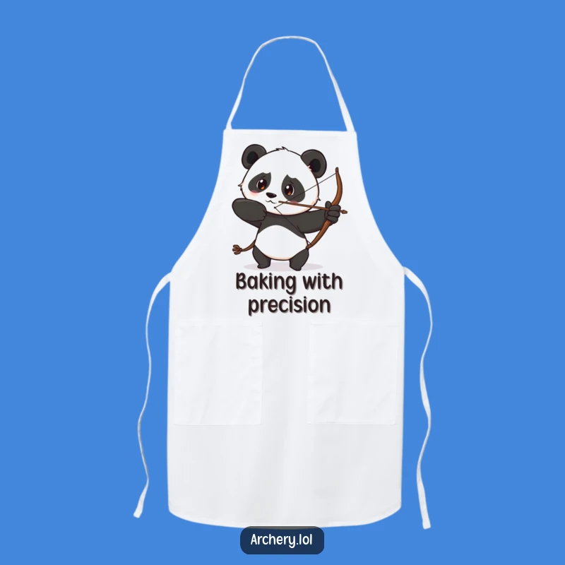 Funny Determined Panda Apron Focused Kitchen Warrior Gift