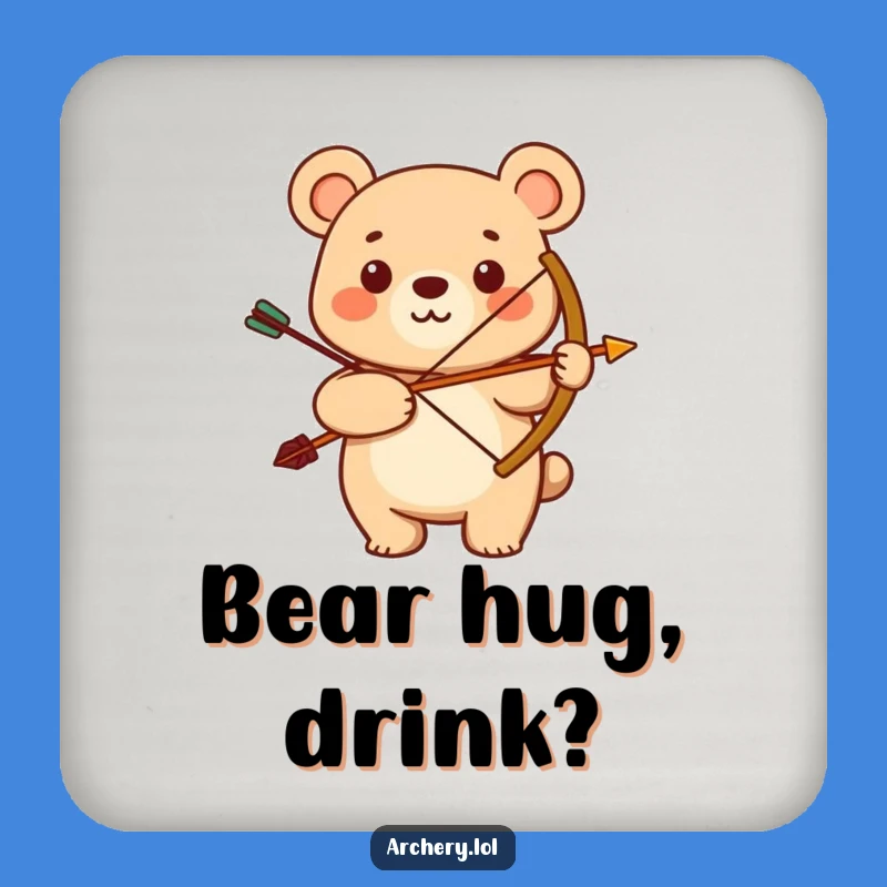 Funny Bear Archer Coaster: Protect Surfaces with a Proud Shot!