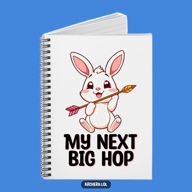 Funny Bunny Archer Notebook: Cheerful Ideas, Perfect Funny Gift Journal