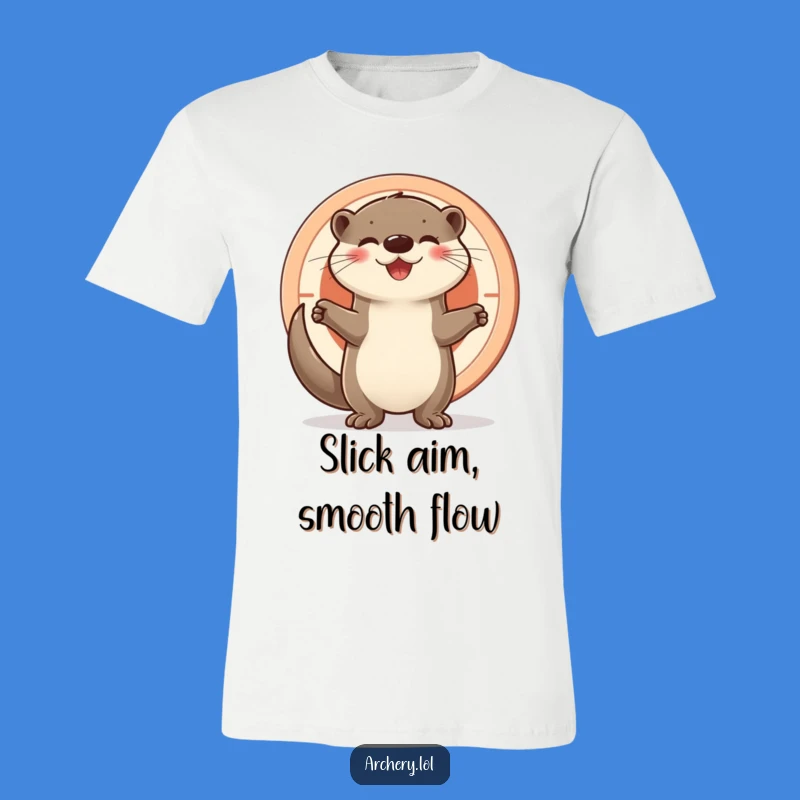 Funny Joyful Otter T-Shirt - Proud Target Achiever Gift